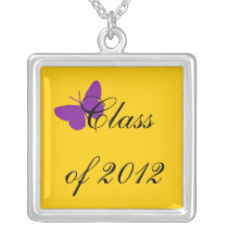 Class of 2012 - Purple and Gold necklaces