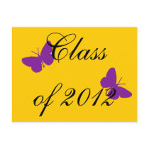 Class of 2012 - Purple and Gold postcards