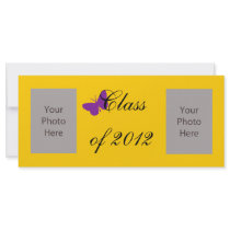 Class of 2012 - Purple and Gold rack cards