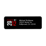 Class of 2012 Red / White Return Labels