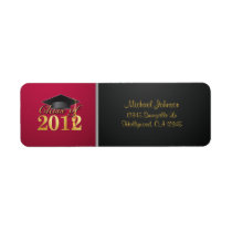Class of 2012 Return Address Label