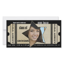 Class of 2012 Senior Graduation Invitation & Gifts Picture Card