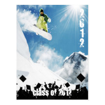 Class of 2012 Senior Graduation Invitation & Gifts Post Cards