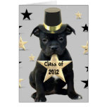 Class of 2012 Staffordshire Bull Terrier card