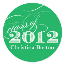 Class of 2012 Sticker- Customize it!