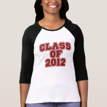 Class of 2012 tee shirts