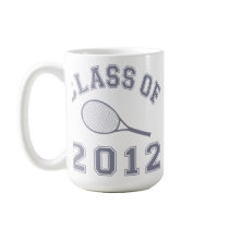 Class Of 2012 Tennis - Grey Coffee Mugs