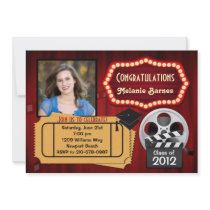 Class of 2012 Theater Graduation Invitation