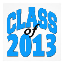 Class of 2013 (blue ) announcements