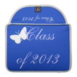 Class of 2013 - Blue Butterfly Sleeve For MacBook Pro