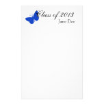 Class of 2013 - Blue Butterfly Stationery