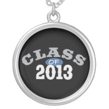 Class Of 2013 Blue Necklace