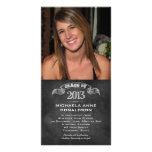 Class of 2013 Chalkboard Graduation Personalized Photo Card
