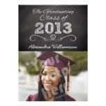 Class of 2013 Chalkboard Style invitations