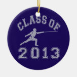 Class Of 2013 Fencing Christmas Ornaments