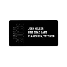 Class of 2013 Graduation Address Label