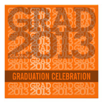 Class Of 2013 Graduation Party Invitation 12OX invitations