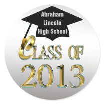 Class Of 2013 Graduation Seals Stickers