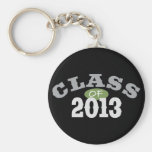 Class Of 2013 Green Key Chains