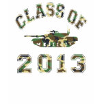 Class Of 2013 Military School - Camo 2 t-shirts