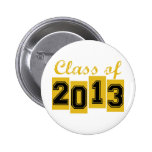 Class of 2013 pinback button
