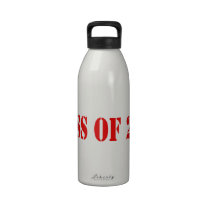 Class of 2013 Red and White water bottles