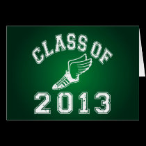 Class Of 2013 Track & Field cards