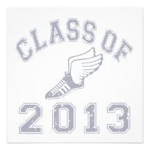 Class Of 2013 Track & Field - Grey 2 Invitation