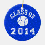 Class Of 2014 Baseball Christmas Tree Ornaments