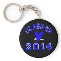 Class Of 2014 Eagle - Blue 2 Keychain