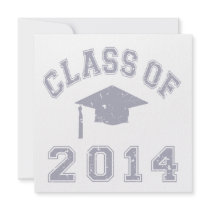 Class Of 2014 Graduation - Grey 2 Invites