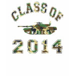 Class Of 2014 Military School - Camo 2 t-shirts