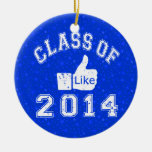 Class Of 2014 Thumbs Up Christmas Ornament