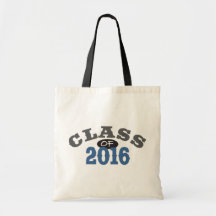 Class Of 2016 Blue Tote Bag
