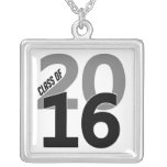 Class of 2016 necklace, customizable
