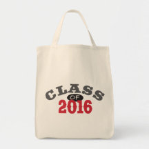 Class Of 2016 Red Tote Bag