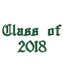 Class of 2018 - Green Hoody