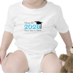 class of 2028 infant graduation tshirts