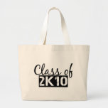 class of 2k10 (2010) canvas bag