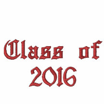 Class of   - Black and Red Hoody
