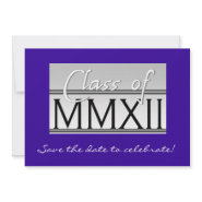 Class of MMXII iv=nvitation zazzle_invitation