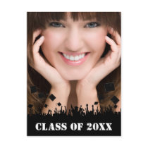 Class of Senior Graduation Open House Invitation Post Cards