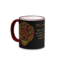 Class of Senior Greek Warrior Graduation Mug