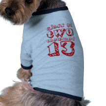 Class of two thousand 13 - Red Pet Shirt