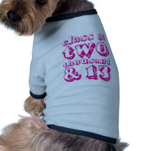Class of two thousand and 13 - Magenta Pet Tee