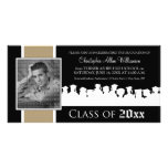 Class of [YEAR] Graduation Announcement: taupe Personalized Photo Card