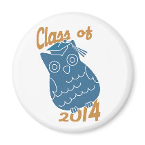 Class Owl Magnet