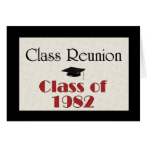Class Reunion 1982 cards
