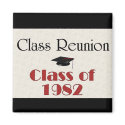 Class Reunion 1982 magnets by dndartstudio Class Reunion 1982 magnets