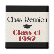 Class Reunion 1982 magnets